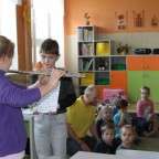 Společné zaměstnání s předškoláky z MŠ Borohrádek