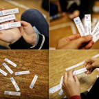 Češtinářské domino v 6.A