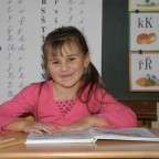 Děti které přišly k zápisu - 17. 1. 2009
